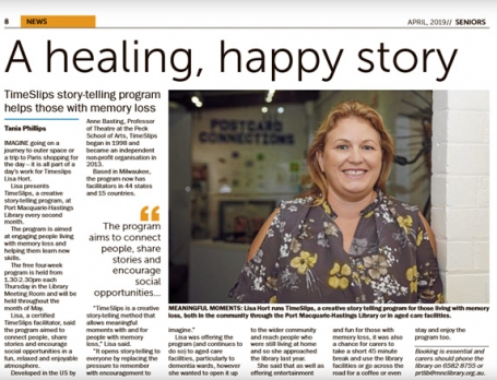 Interview with Seniors News, 2019  image